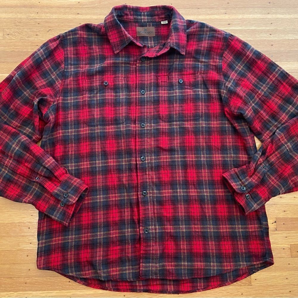 Woolrich red/green vintage plaid flannel